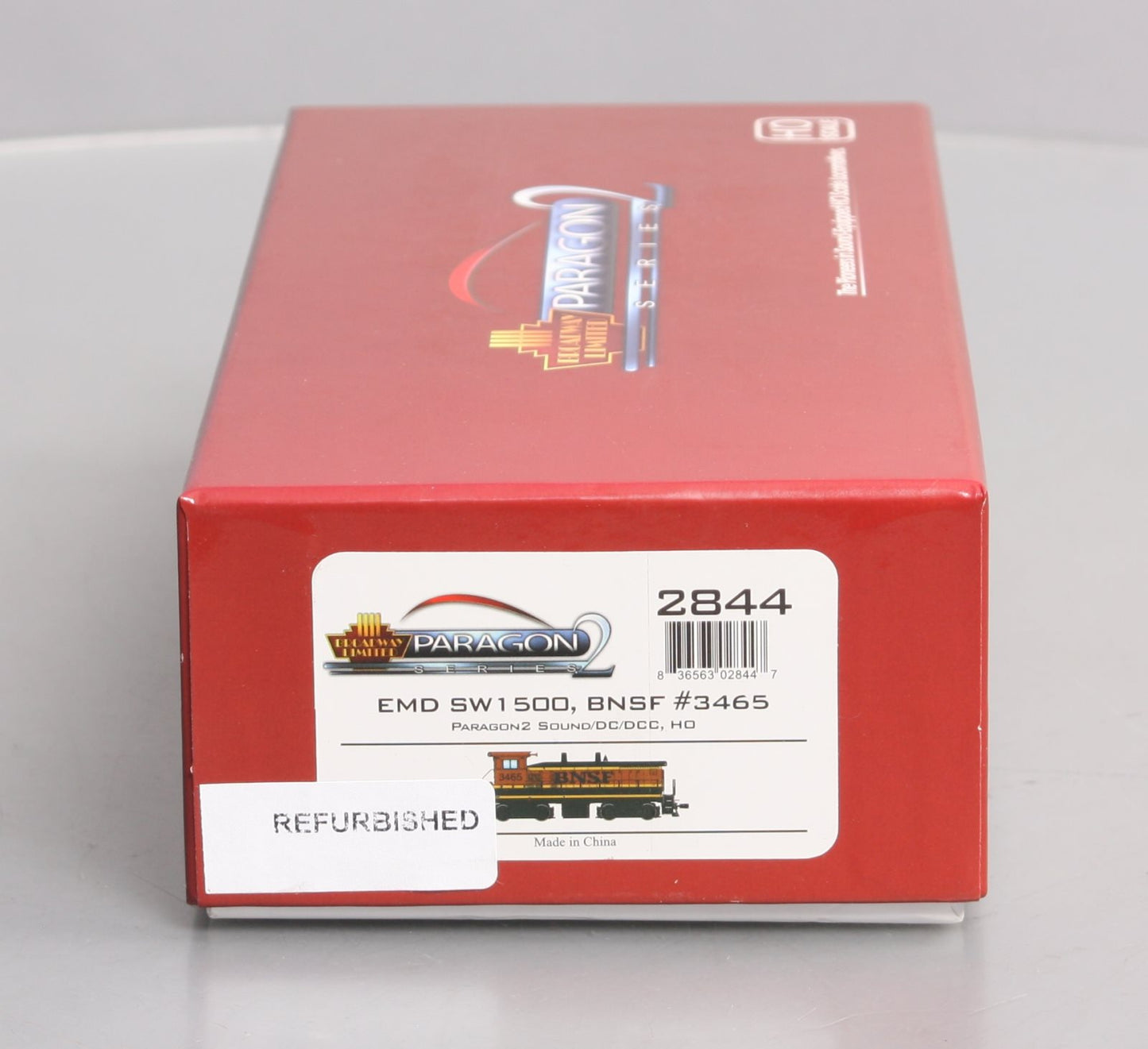 Broadway Limited 2844 HO Burlington Northern Santa Fe EMD SW1500 #3465