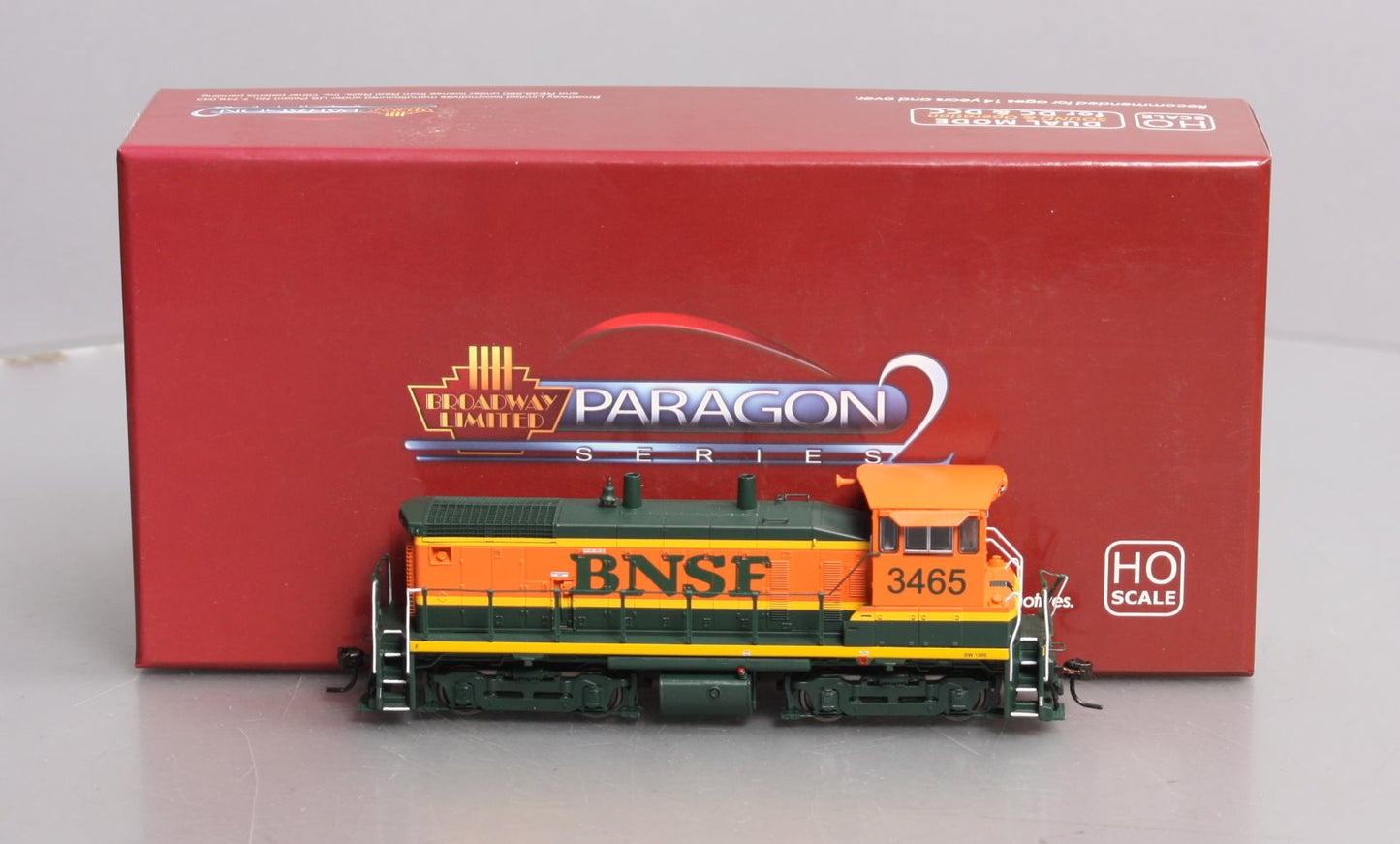 Broadway Limited 2844 HO Burlington Northern Santa Fe EMD SW1500 #3465