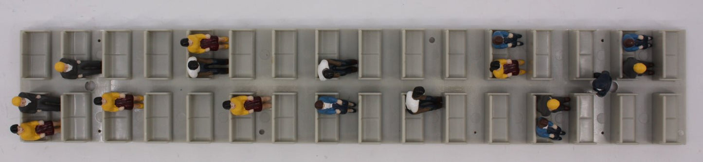 Lionel 21328-11 Light Gray Dummy Interurban Interior