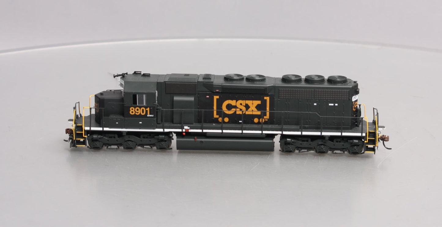 Athearn 88599 HO CSX/Boxcar Logo RTR SD40 Diesel Locomotive w/DCC & Sound #8901
