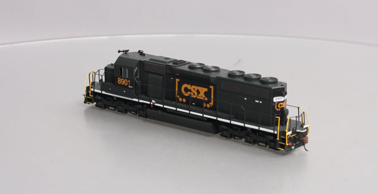 Athearn 88599 HO CSX/Boxcar Logo RTR SD40 Diesel Locomotive w/DCC & Sound #8901