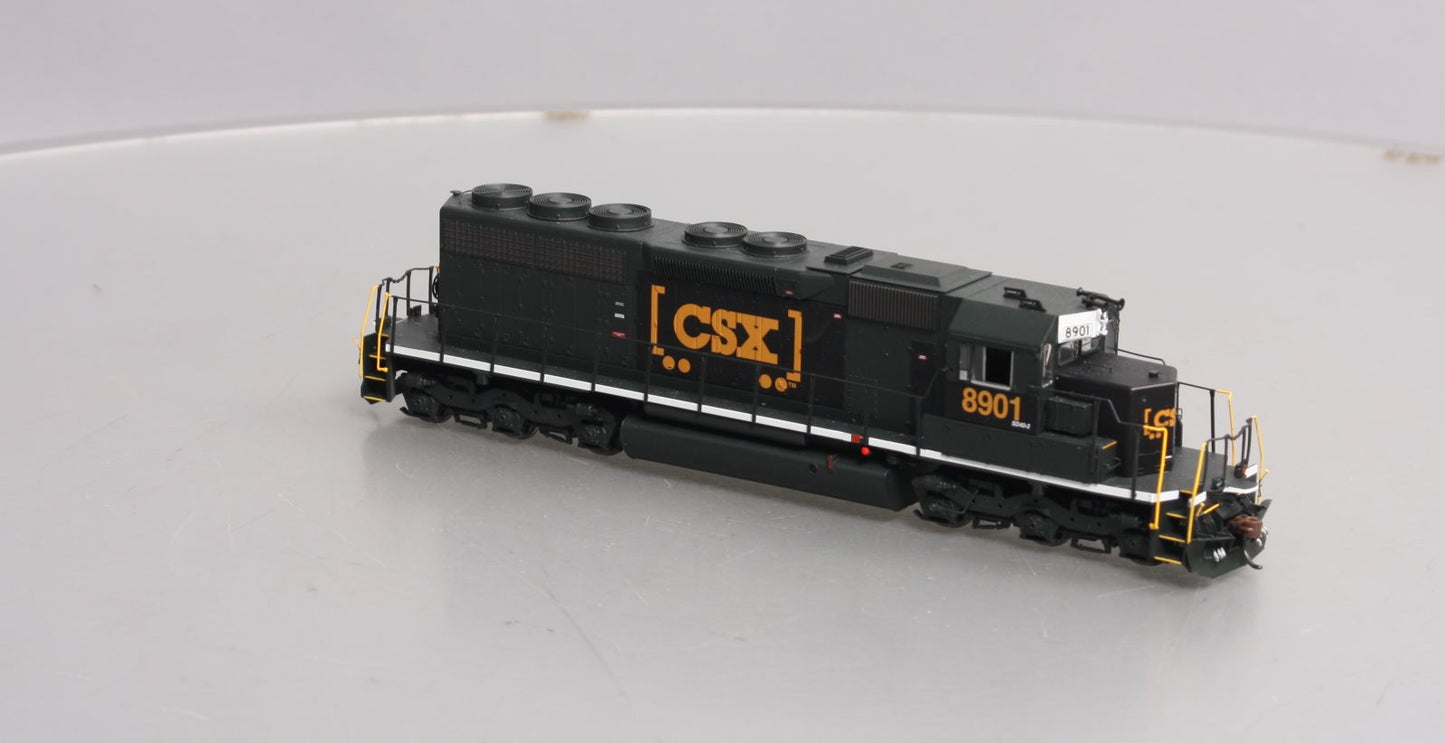 Athearn 88599 HO CSX/Boxcar Logo RTR SD40 Diesel Locomotive w/DCC & Sound #8901