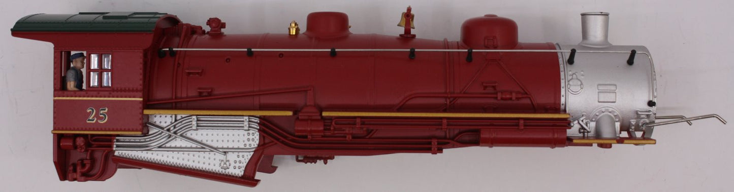 Lionel 28699-2 #25 Red Holiday Mikado Jr Shell without Boiler Front