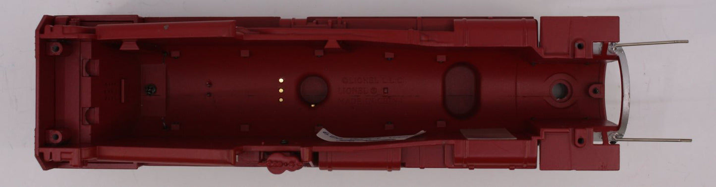 Lionel 28699-2 #25 Red Holiday Mikado Jr Shell without Boiler Front