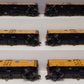 MTH 20-90647 O Pacific Fruit Express 40' Steel Sided Reefer 6-Car Set NIB