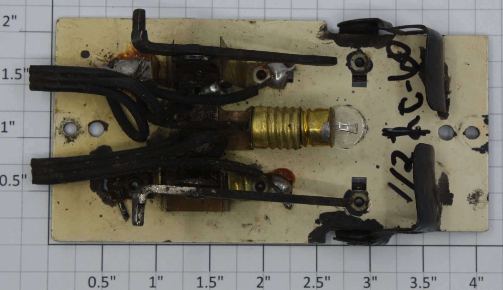 Lionel 1121C-60 O Gauge Switch Controller Base Assembly without Shutter Links