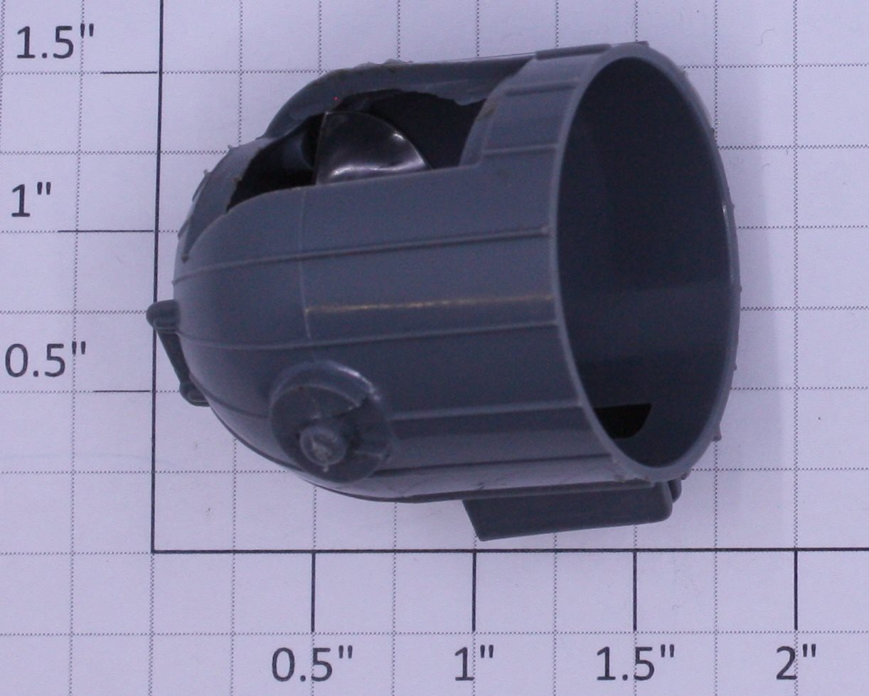 Lionel 3520-11 O Gauge Gray Searchlight Housing and Reflector