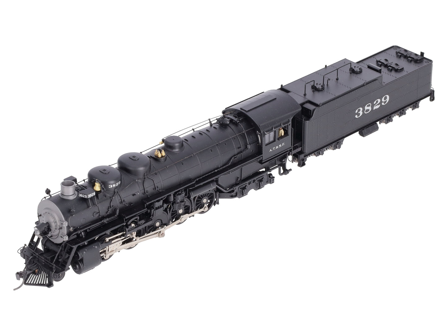 Broadway Limited 85 HO Santa Fe 2-10-4 Steam Locomotive #3829 w/DCC & Sound