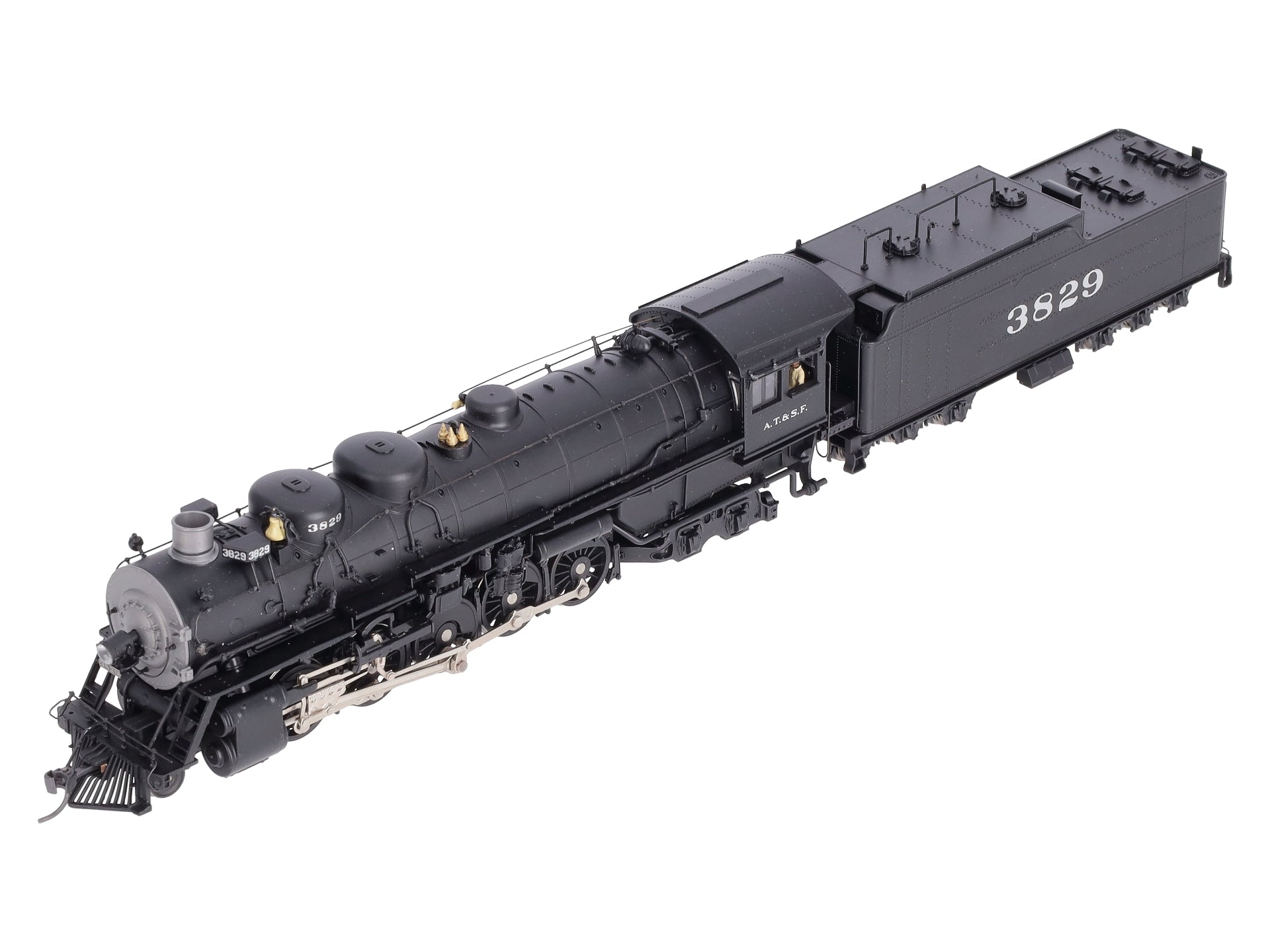 Broadway Limited 85 HO Santa Fe 2-10-4 Steam Locomotive #3829 w/DCC & Sound