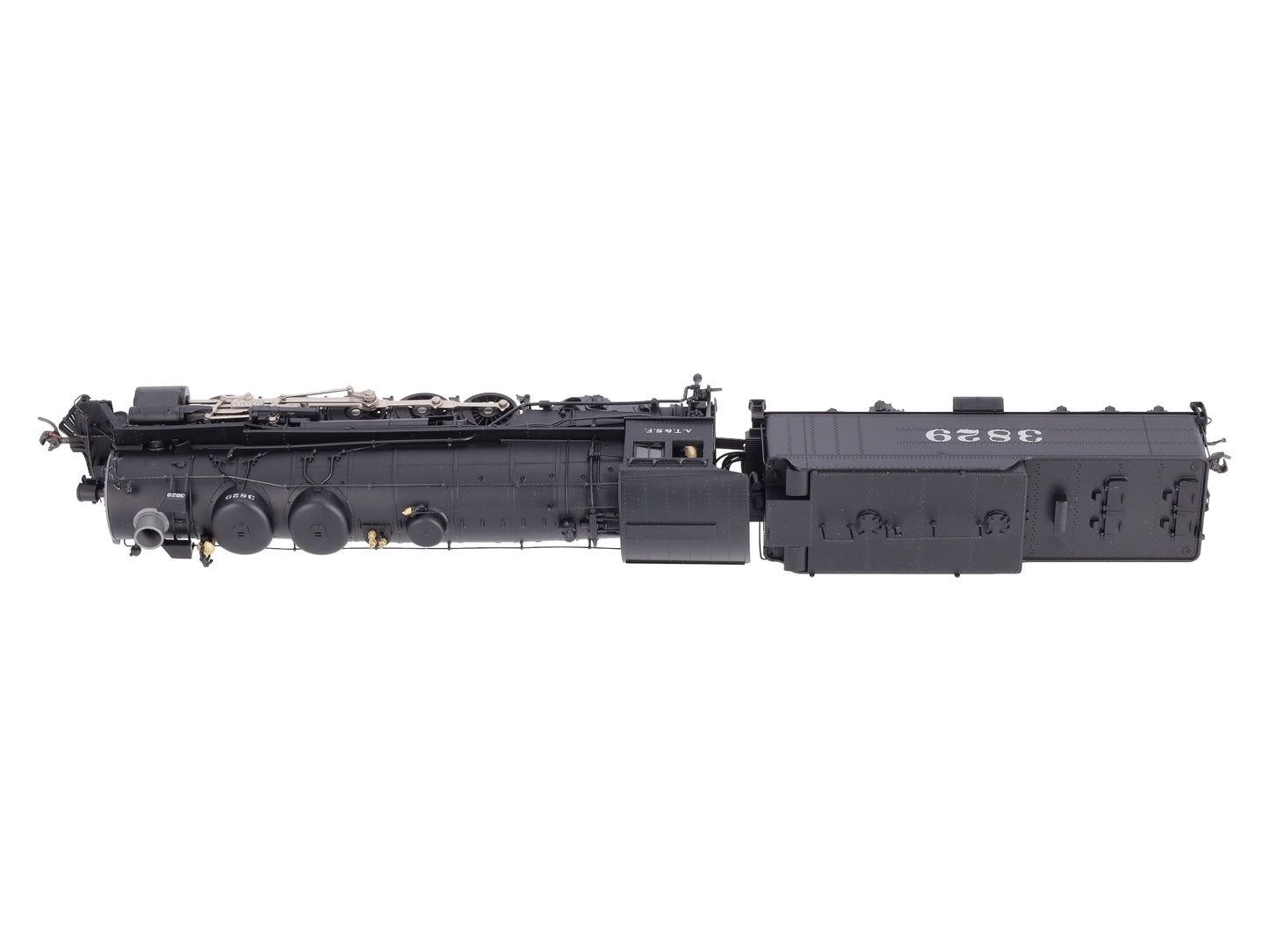 Broadway Limited 85 HO Santa Fe 2-10-4 Steam Locomotive #3829 w/DCC & Sound