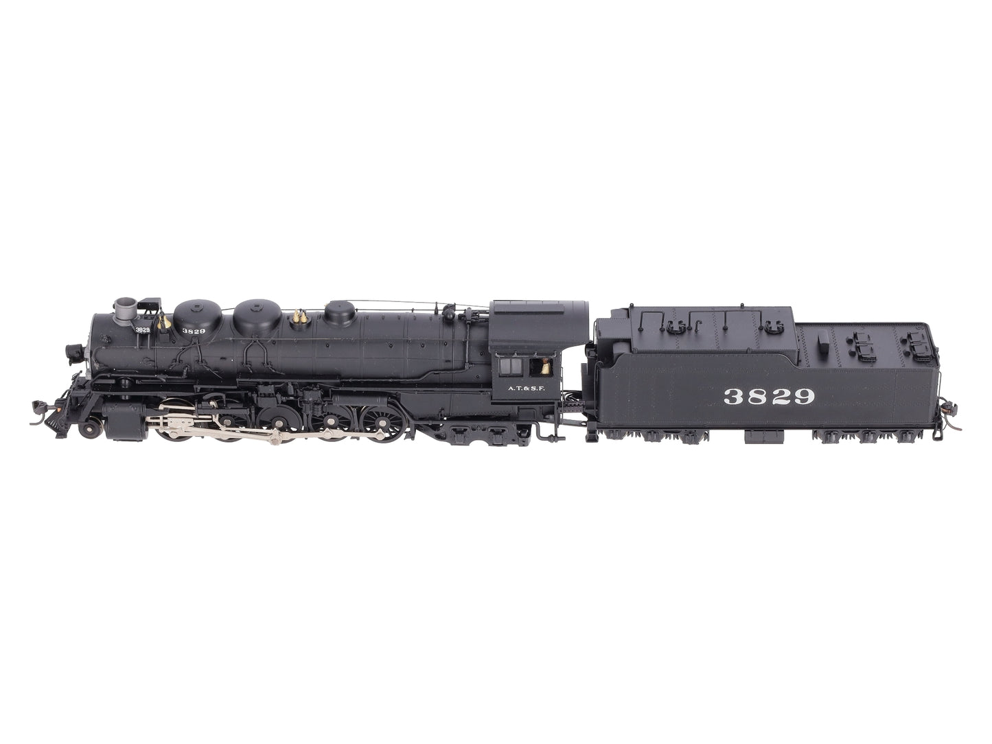 Broadway Limited 85 HO Santa Fe 2-10-4 Steam Locomotive #3829 w/DCC & Sound