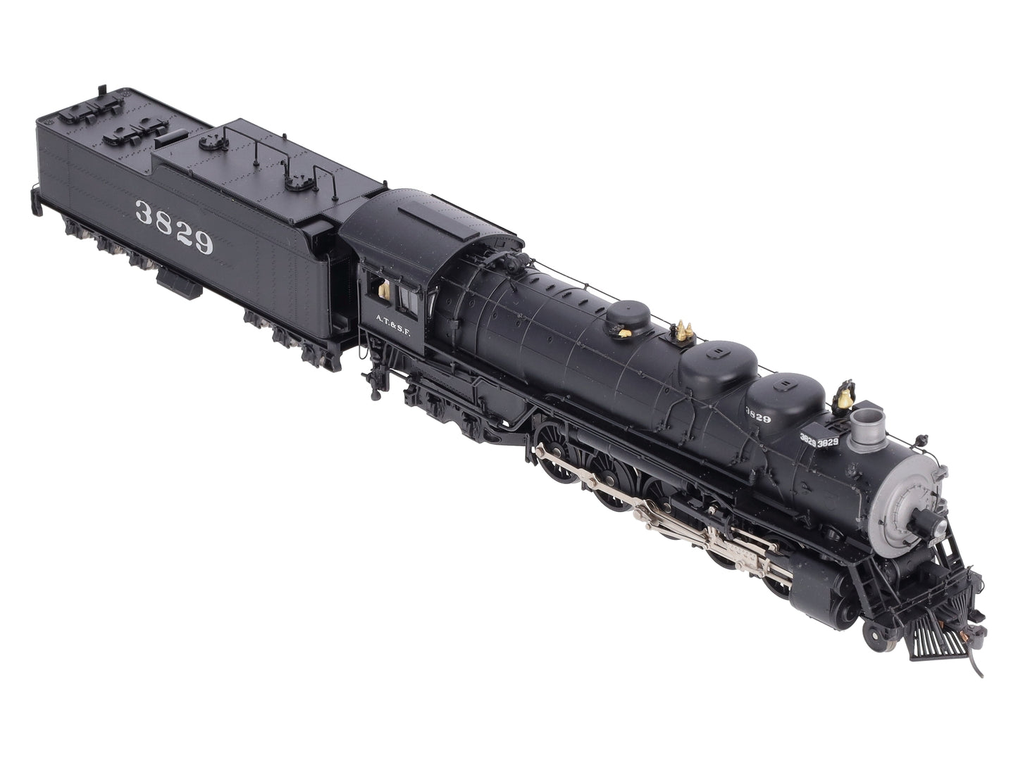 Broadway Limited 85 HO Santa Fe 2-10-4 Steam Locomotive #3829 w/DCC & Sound