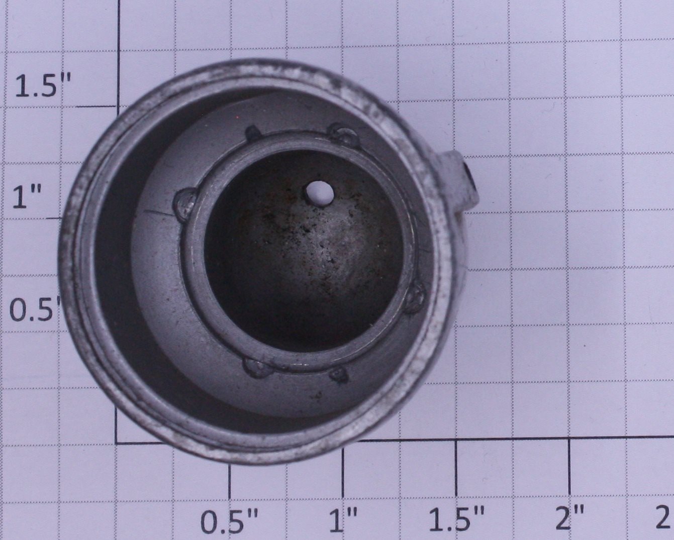 American Flyer XA8862X Silver Metal Searchlight Housing