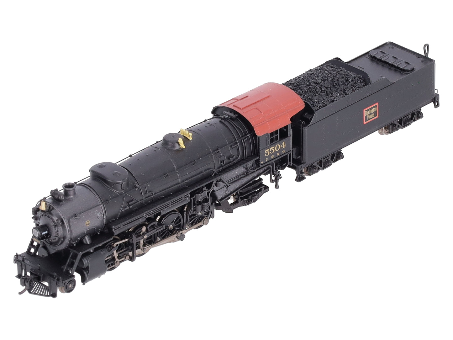 Broadway Limited 5702 N CB&Q USRA Heavy Mikado Steam Locomotive Sound #5504