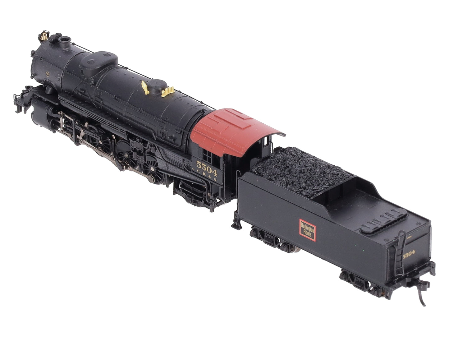 Broadway Limited 5702 N CB&Q USRA Heavy Mikado Steam Locomotive Sound #5504