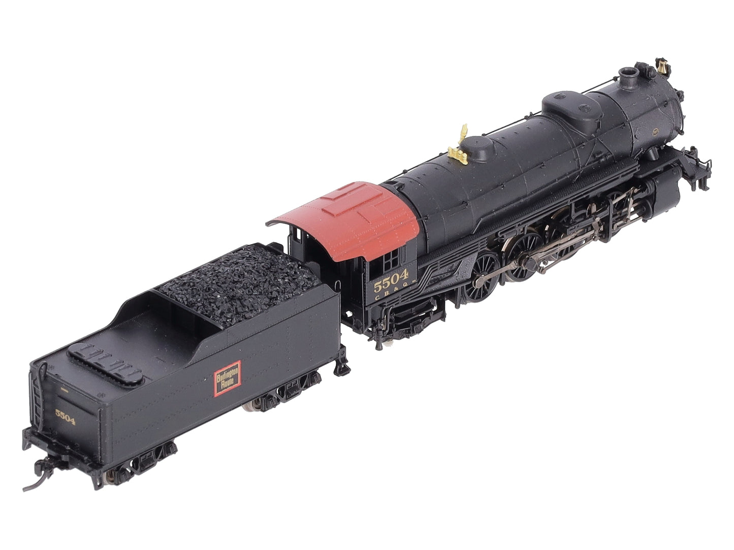 Broadway Limited 5702 N CB&Q USRA Heavy Mikado Steam Locomotive Sound #5504