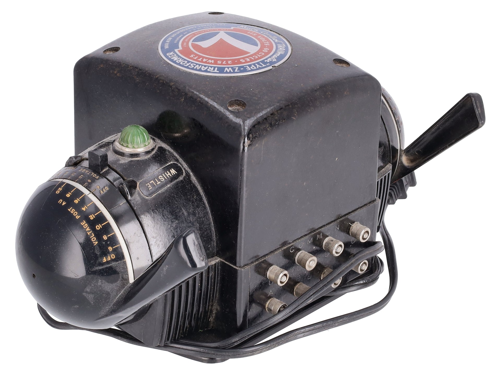 Lionel ZW Vintage O Gauge Trainmaster 275 Watt Transformer with Whistle