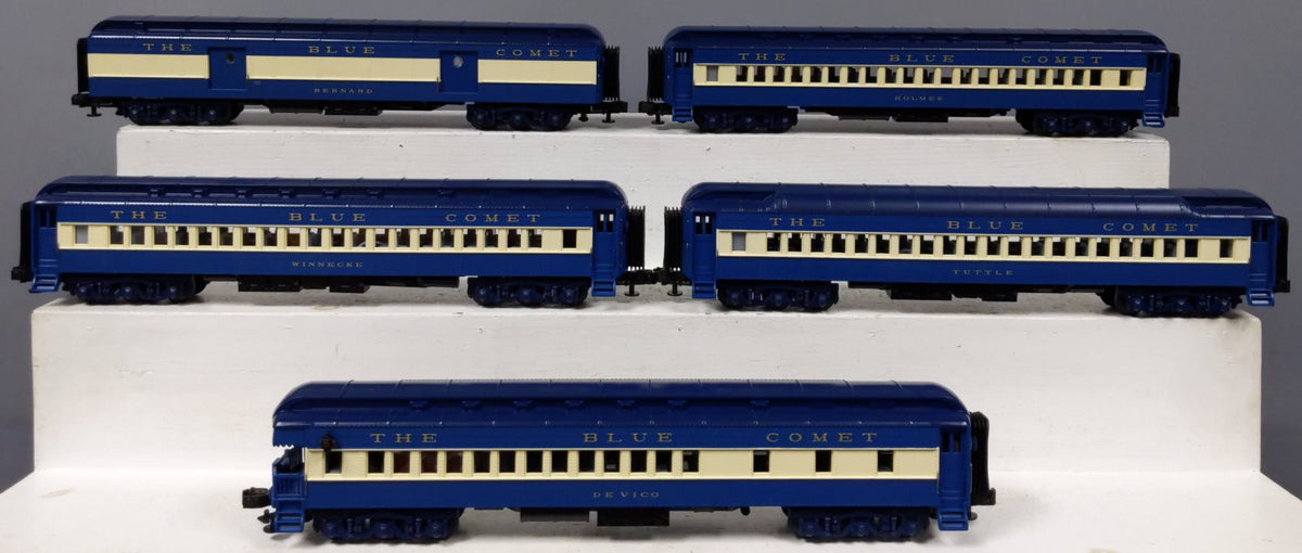 MTH 20-4021 O Gauge Jersey Central 70' Madison Passenger Car Set (Set of 5) LN/Box