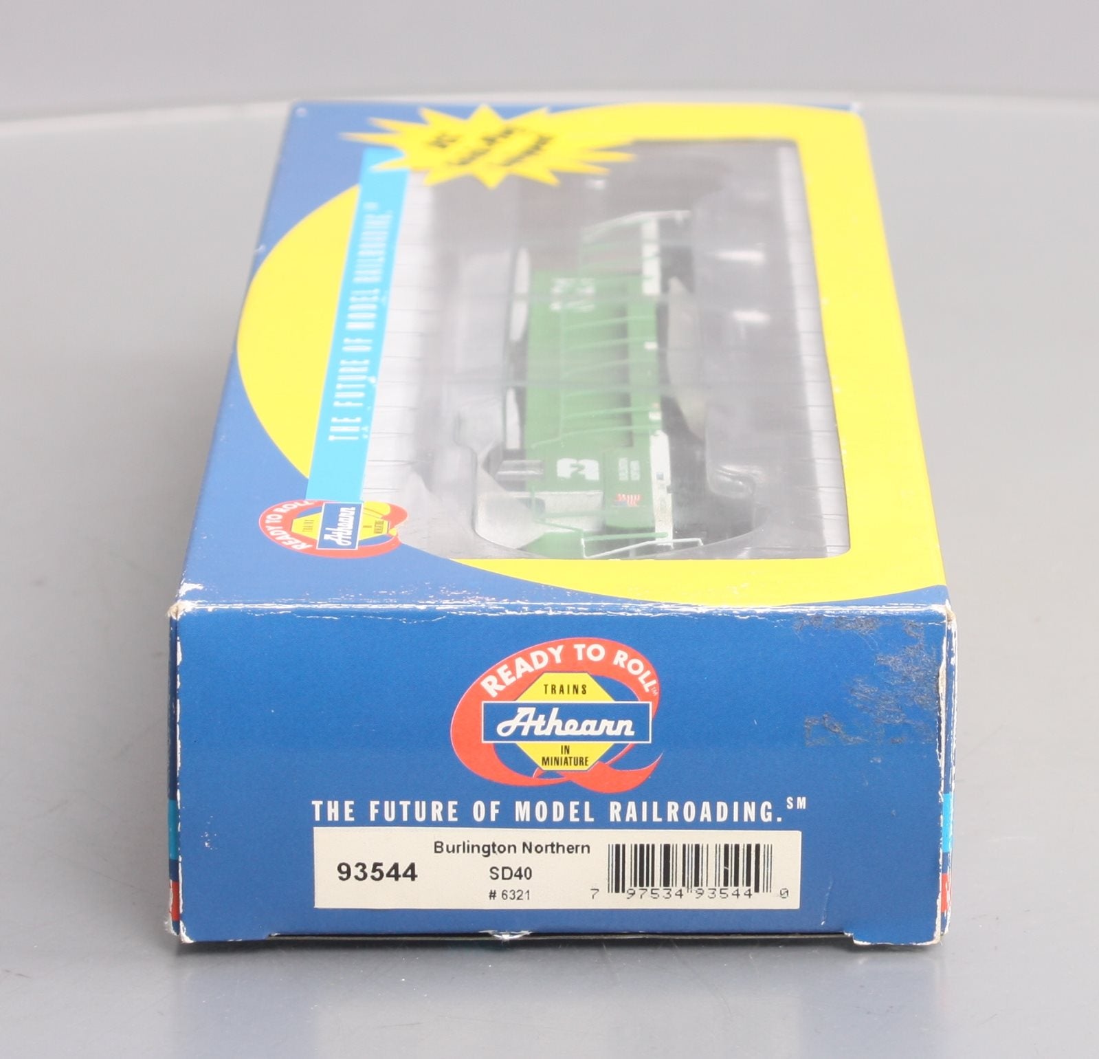 Athearn 93544 HO Burlington Northern SD40 Diesel Locomotive #6321 LN/Box