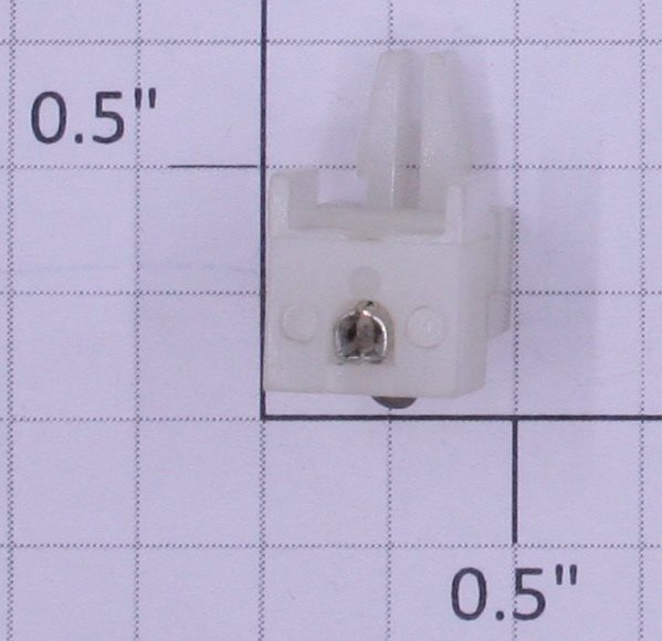 Lionel 68-5 Plastic Clear Lamp Socket with Solder Lug