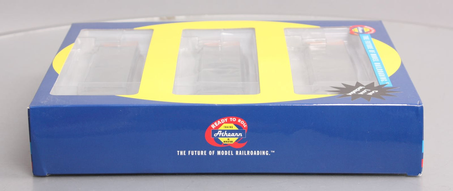 Athearn 97522 HO UFIX RTR Bathtub Gondola w/Coal Load Set of 3