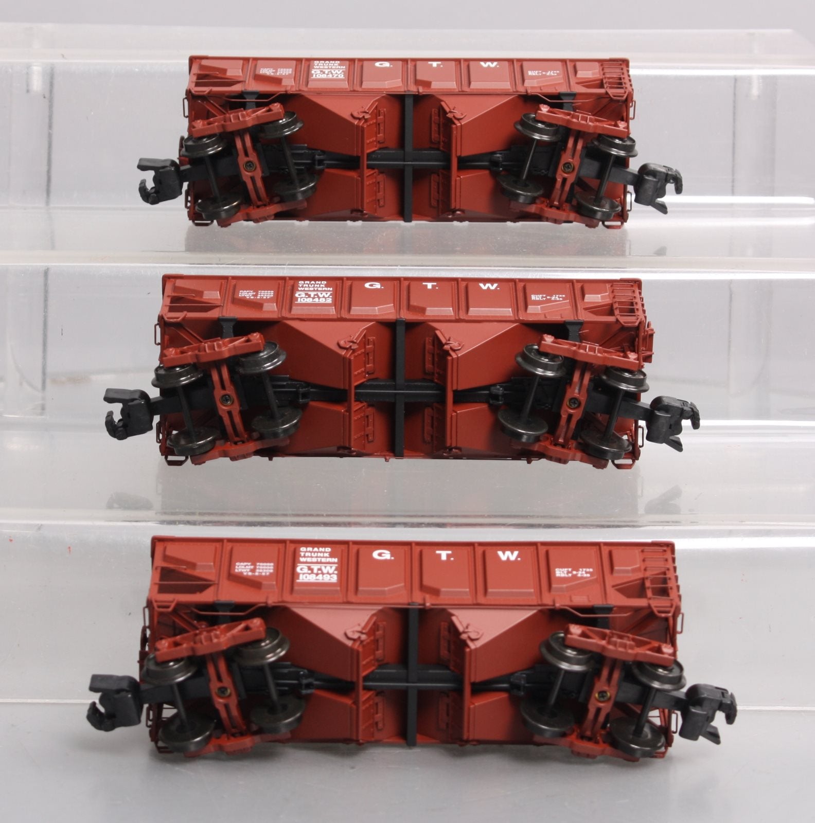 S-Helper 01049 S Gauge GTW Hopper Cars (Set of 3) LN/Box