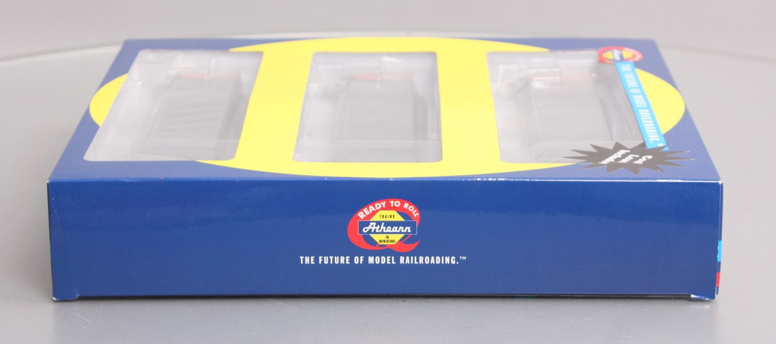 Athearn 97521 HO UFIX RTR Bathtub Gondola w/Coal Load Set of 3