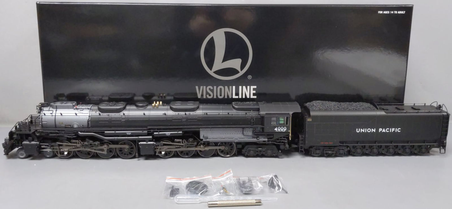 Lionel 2331600 O VISIONLINE Union Pacific Big Boy Steam Loco #4000 w/ Chalk NIB