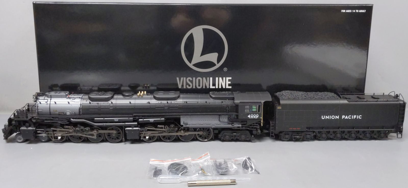 Lionel 2331600 O VISIONLINE Union Pacific Big Boy Steam Loco #4000 w/ Chalk NIB
