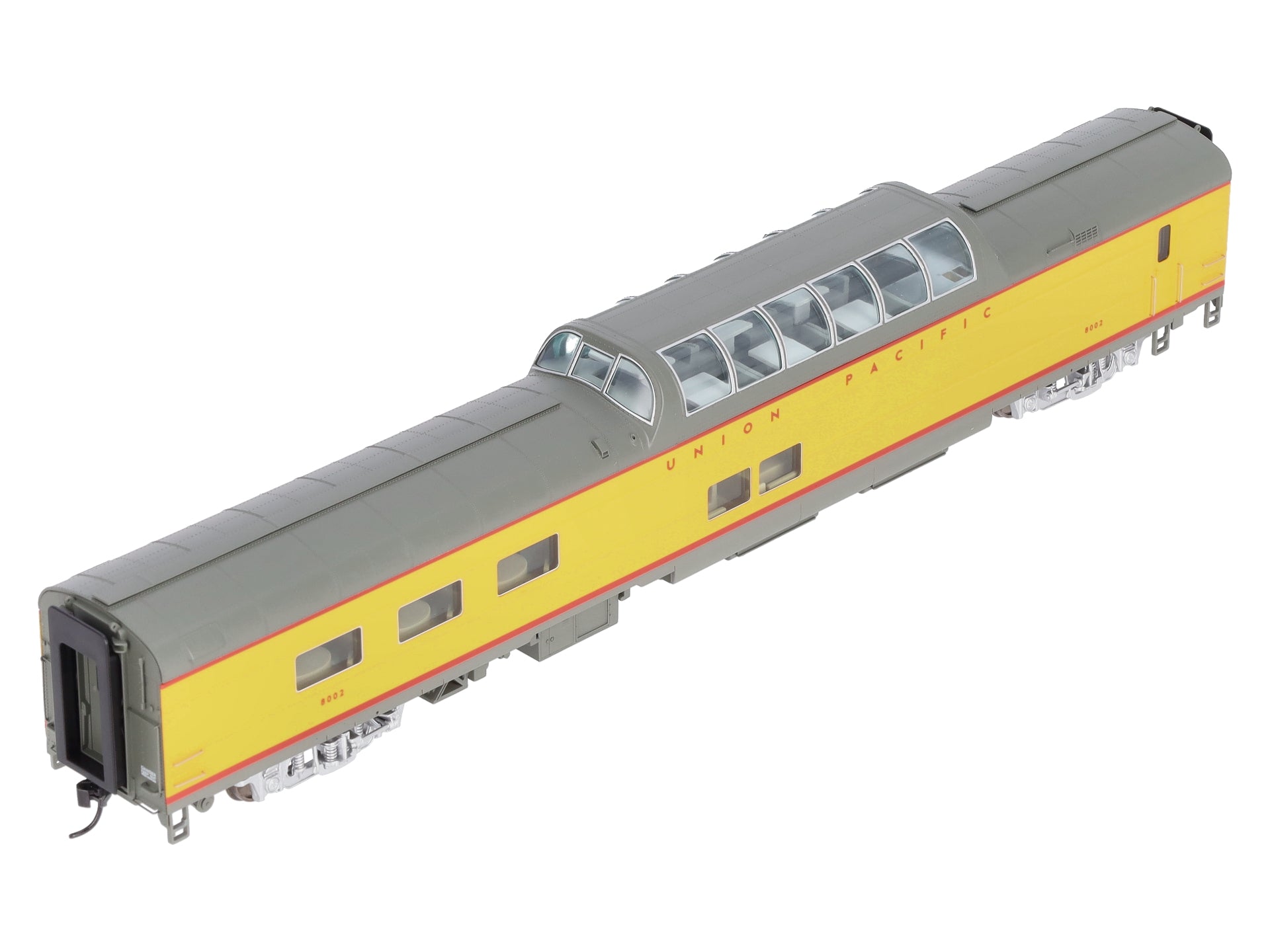Walthers 920-9546 HO Scale UP ACF Dome-Diner Passenger Cars #8002