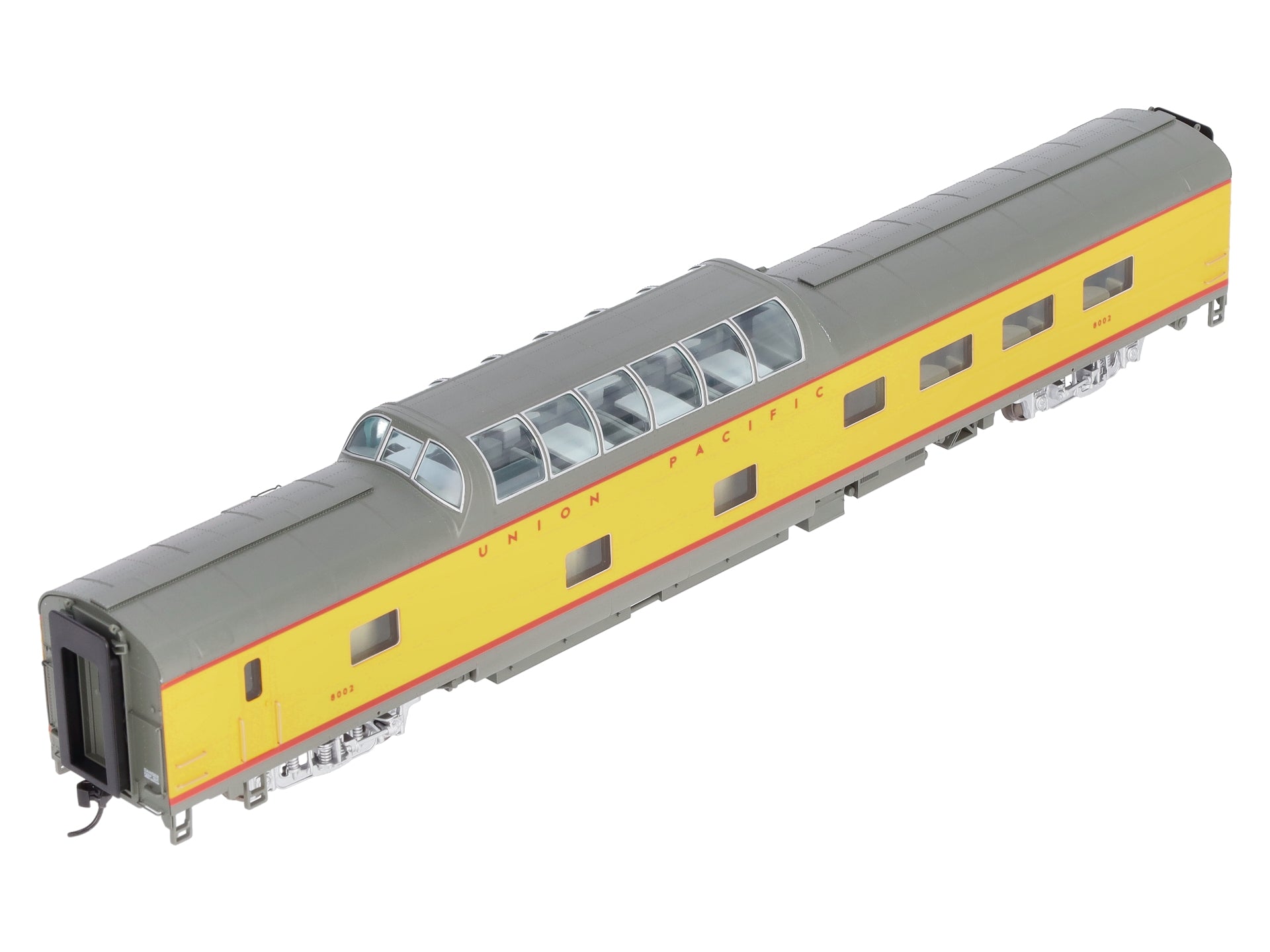 Walthers 920-9546 HO Scale UP ACF Dome-Diner Passenger Cars #8002