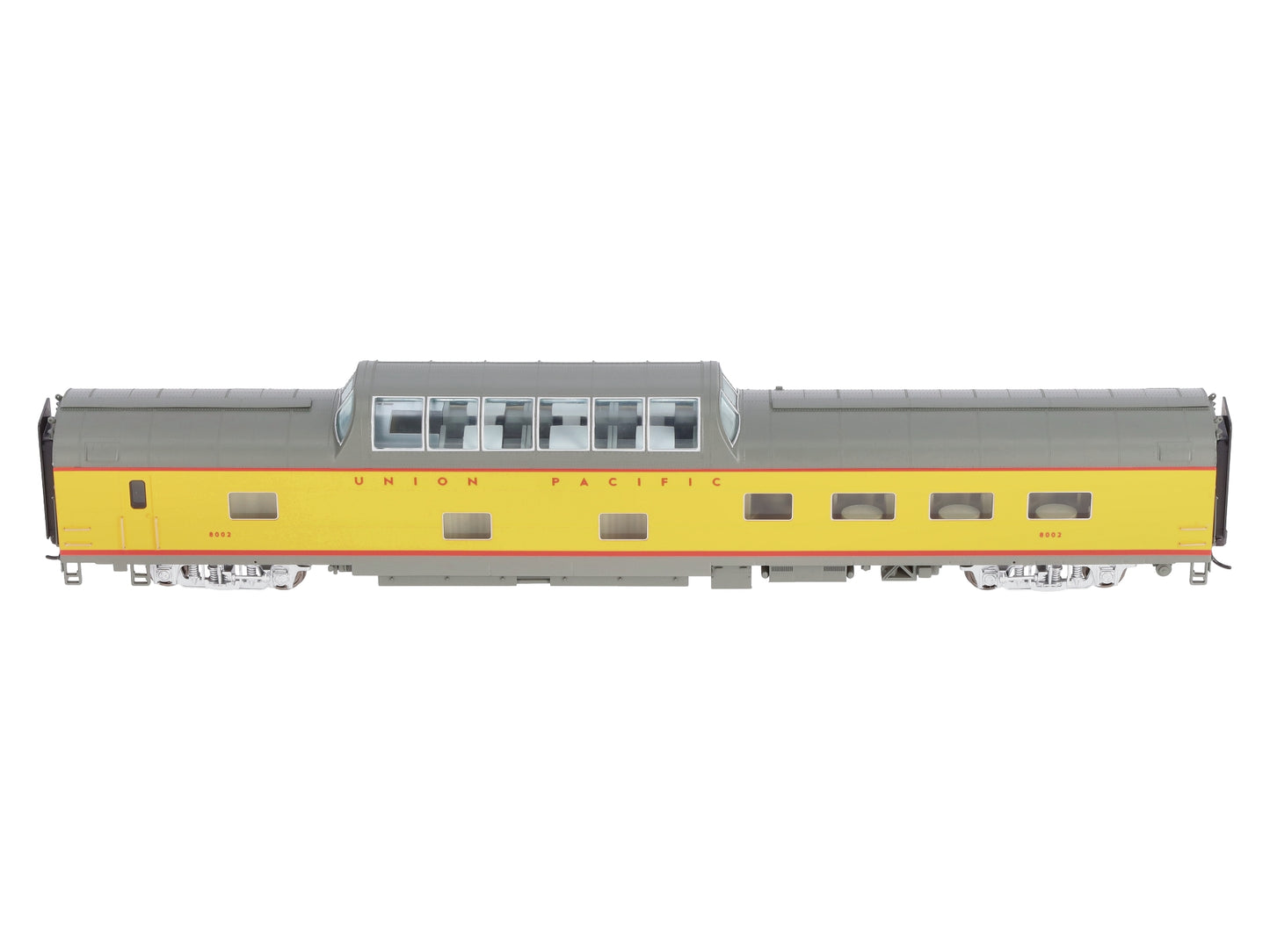 Walthers 920-9546 HO Scale UP ACF Dome-Diner Passenger Cars #8002
