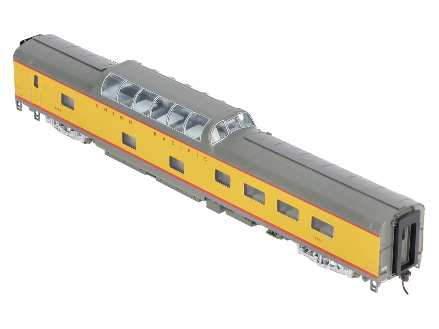 Walthers 920-9546 HO Scale UP ACF Dome-Diner Passenger Cars #8002