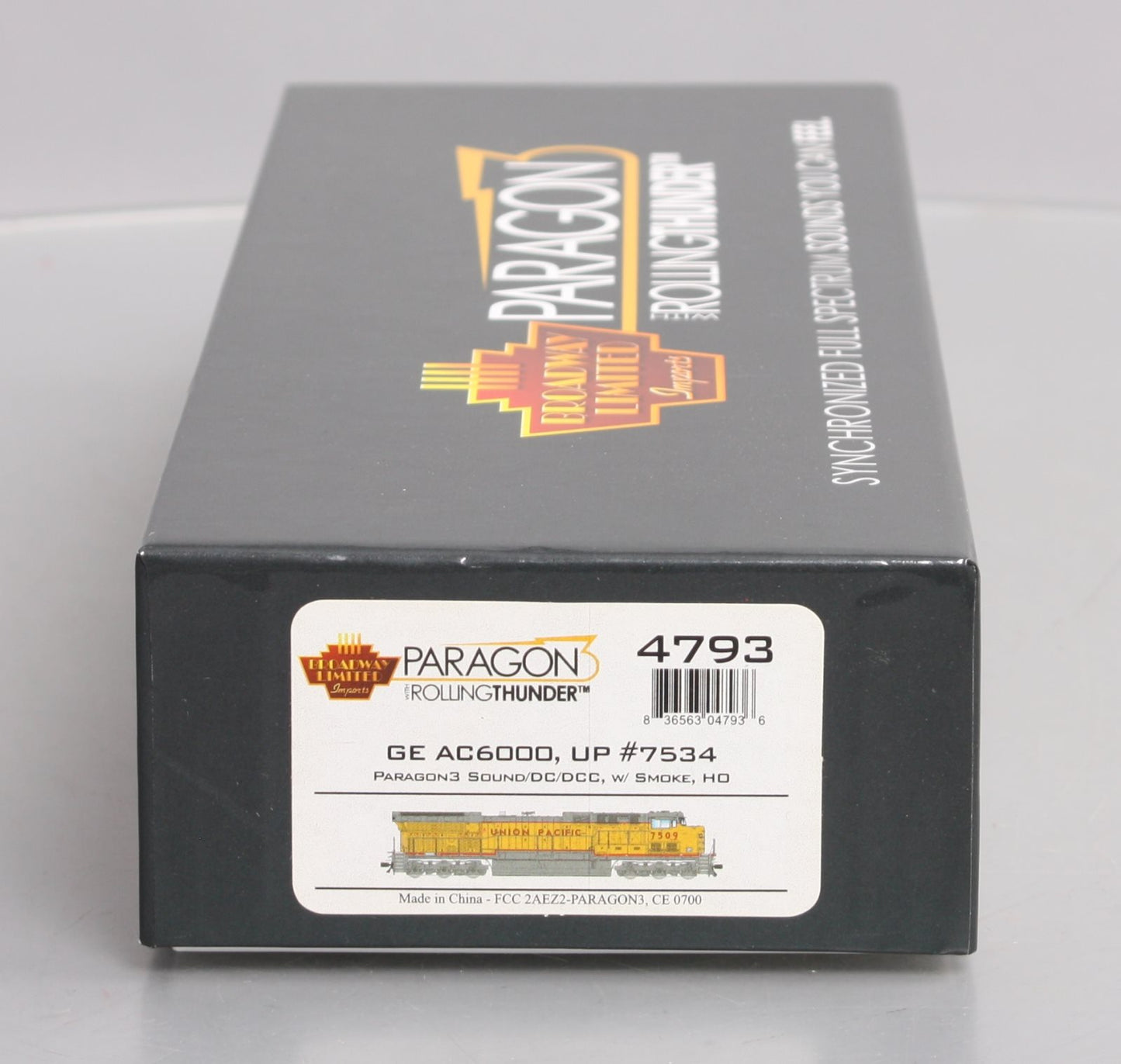 Broadway Limited 4793 HO Union Pacific GE AC6000 Diesel Loco Paragon3 #7534 LN/Box