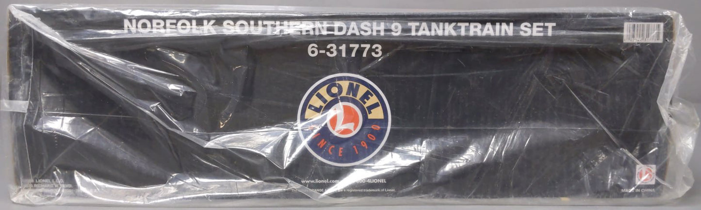Lionel 6-31773 O Gauge Norfolk Southern Dash 9 TankTrain Diesel Train Set
