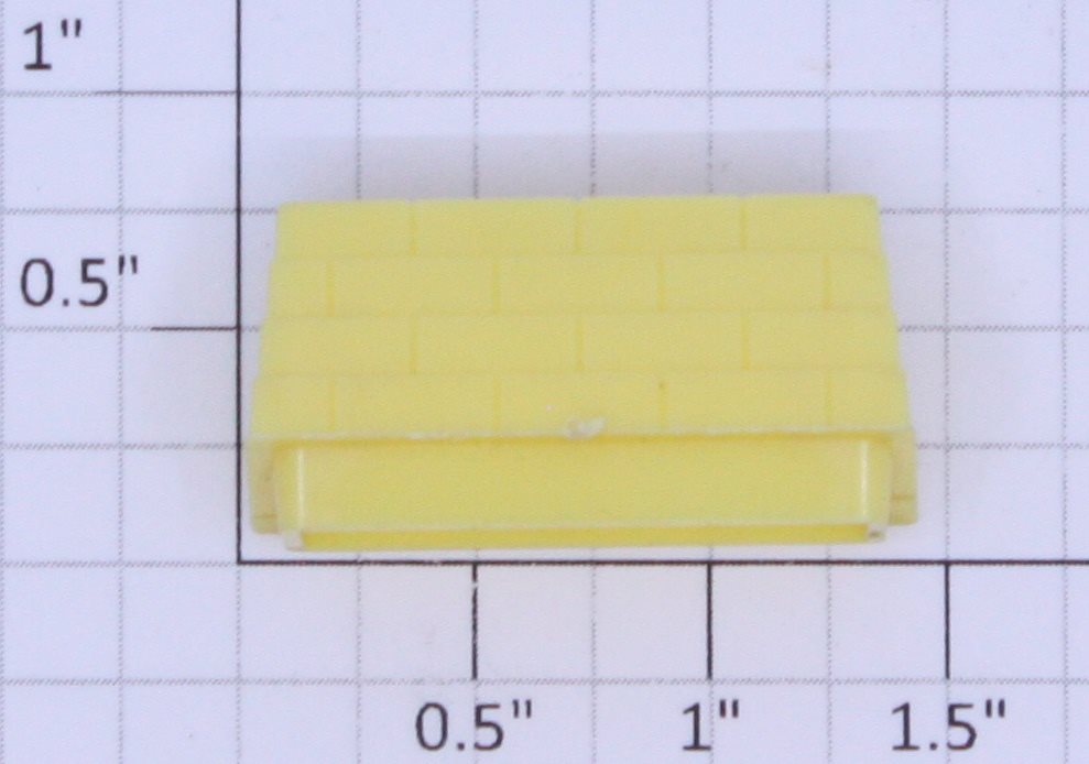 Plasticville PV-511 Yellow Ranch House Chimney