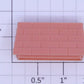Plasticville PV-518 Light Red / Salmon Ranch House Chimney