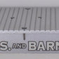 Lionel 21469-2 #80707 K-Line Ringling Bros. Silver Flatcar Body