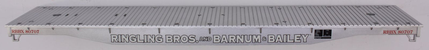 Lionel 21469-2 #80707 K-Line Ringling Bros. Silver Flatcar Body
