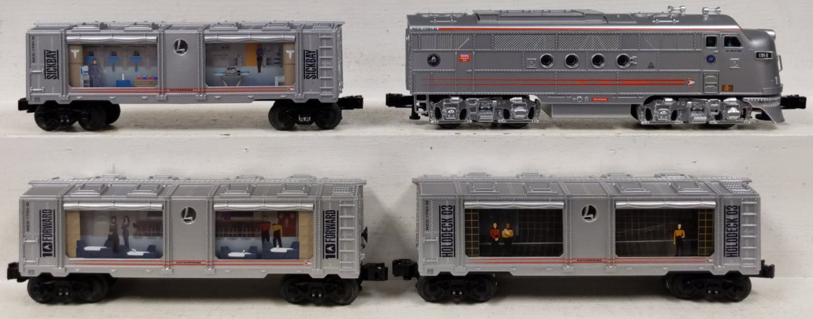 Lionel 2023130 Star Trek LionChief O Gauge Diesel Train Set with