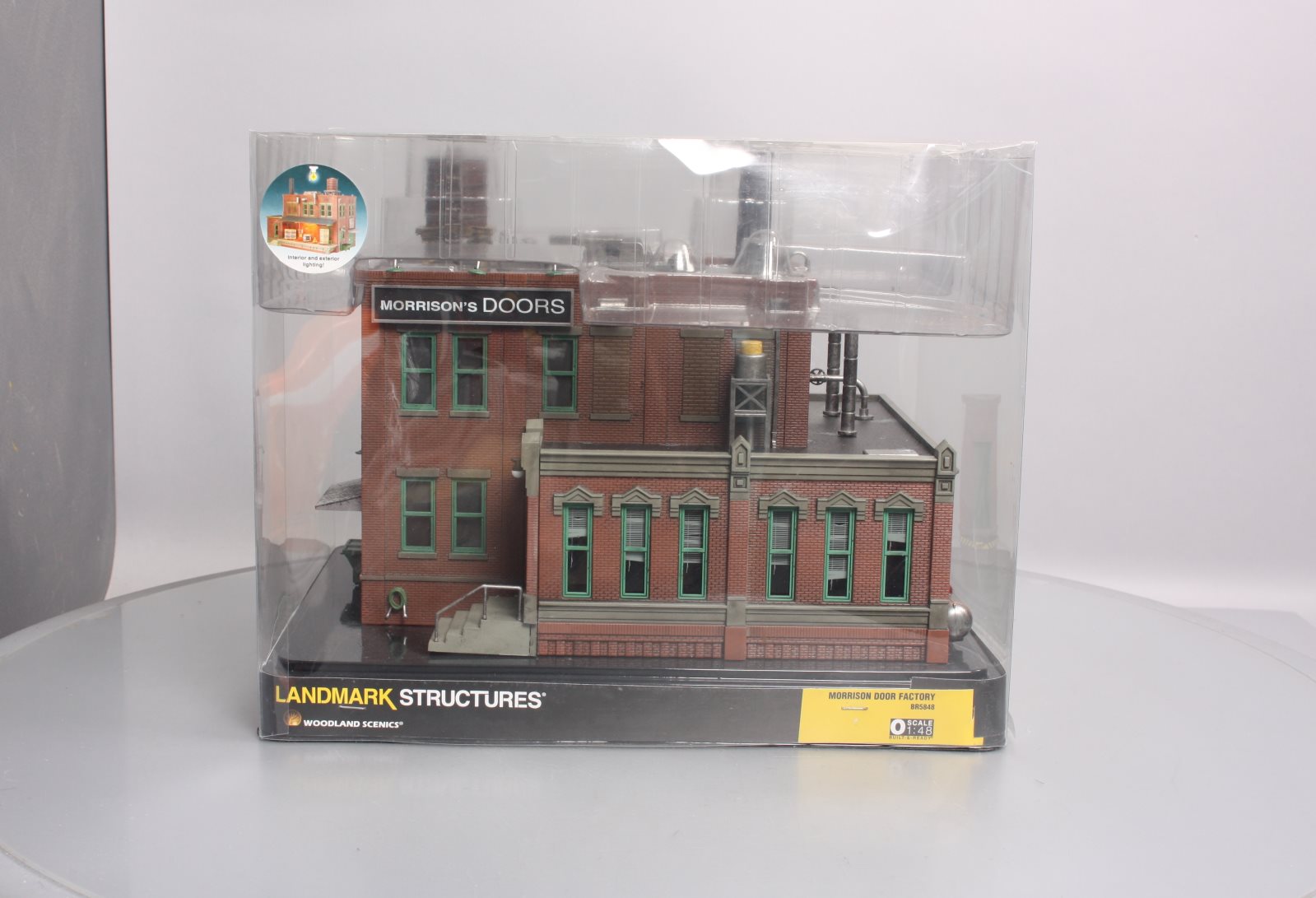 Woodland Scenics BR5848 O Scale Built-&-Ready Morrison's Door Factory Building LN/Box