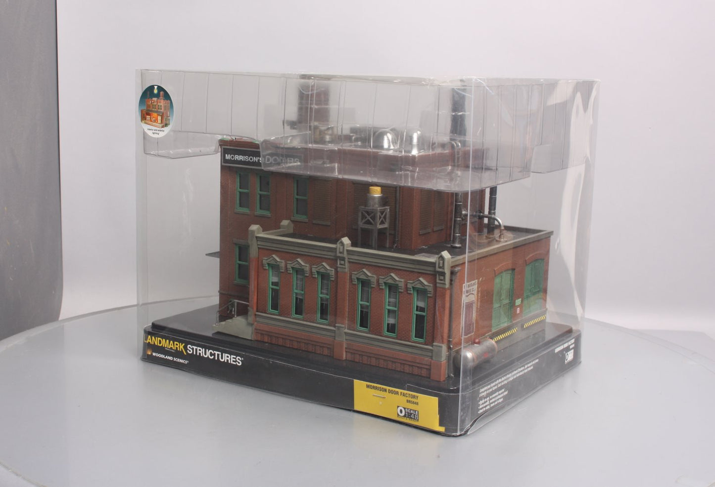 Woodland Scenics BR5848 O Scale Built-&-Ready Morrison's Door Factory Building LN/Box