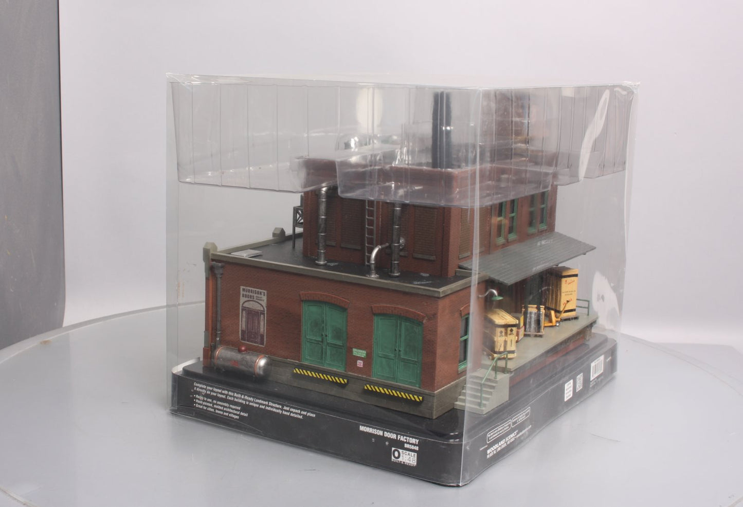 Woodland Scenics BR5848 O Scale Built-&-Ready Morrison's Door Factory Building