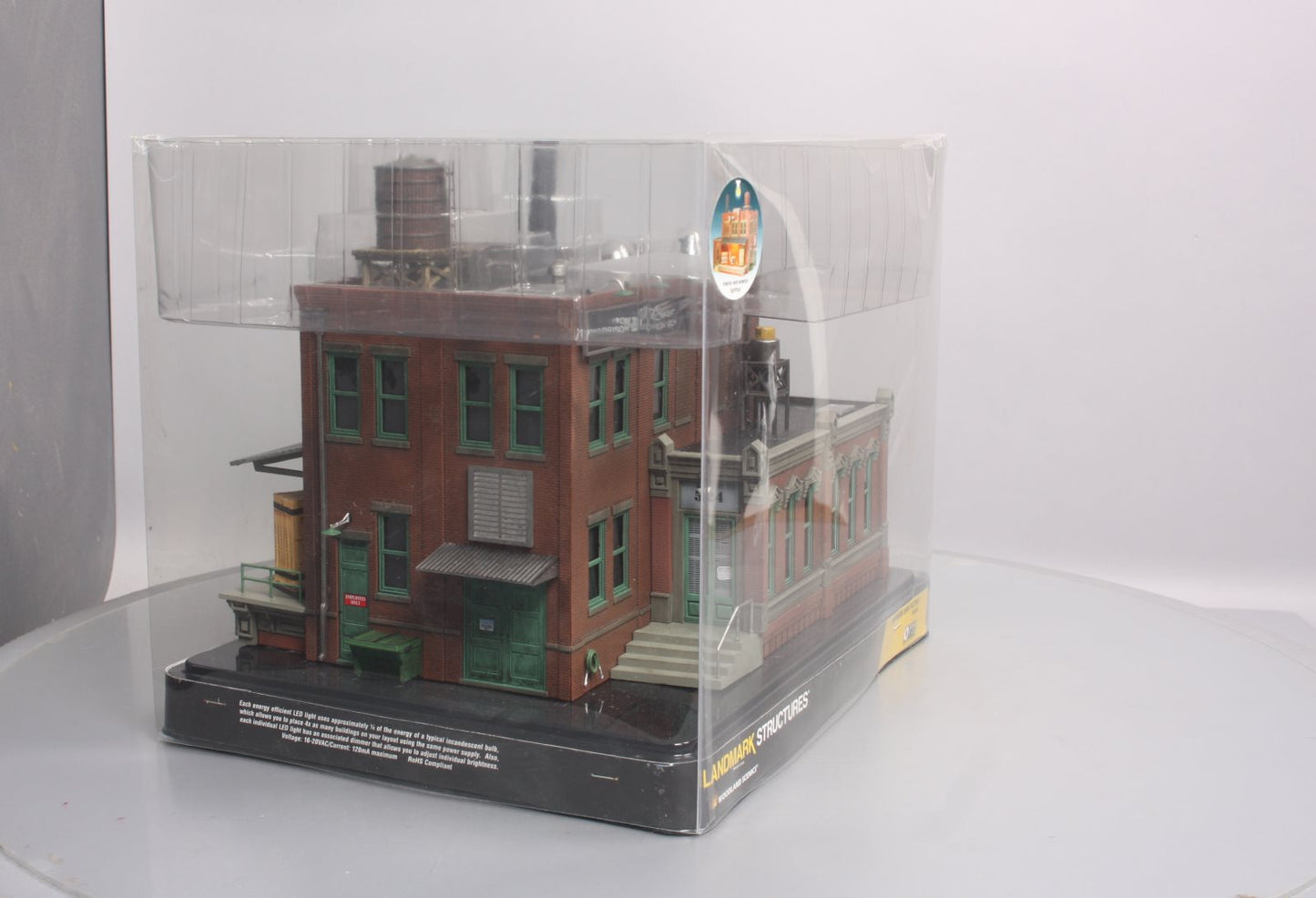 Woodland Scenics BR5848 O Scale Built-&-Ready Morrison's Door Factory Building LN/Box