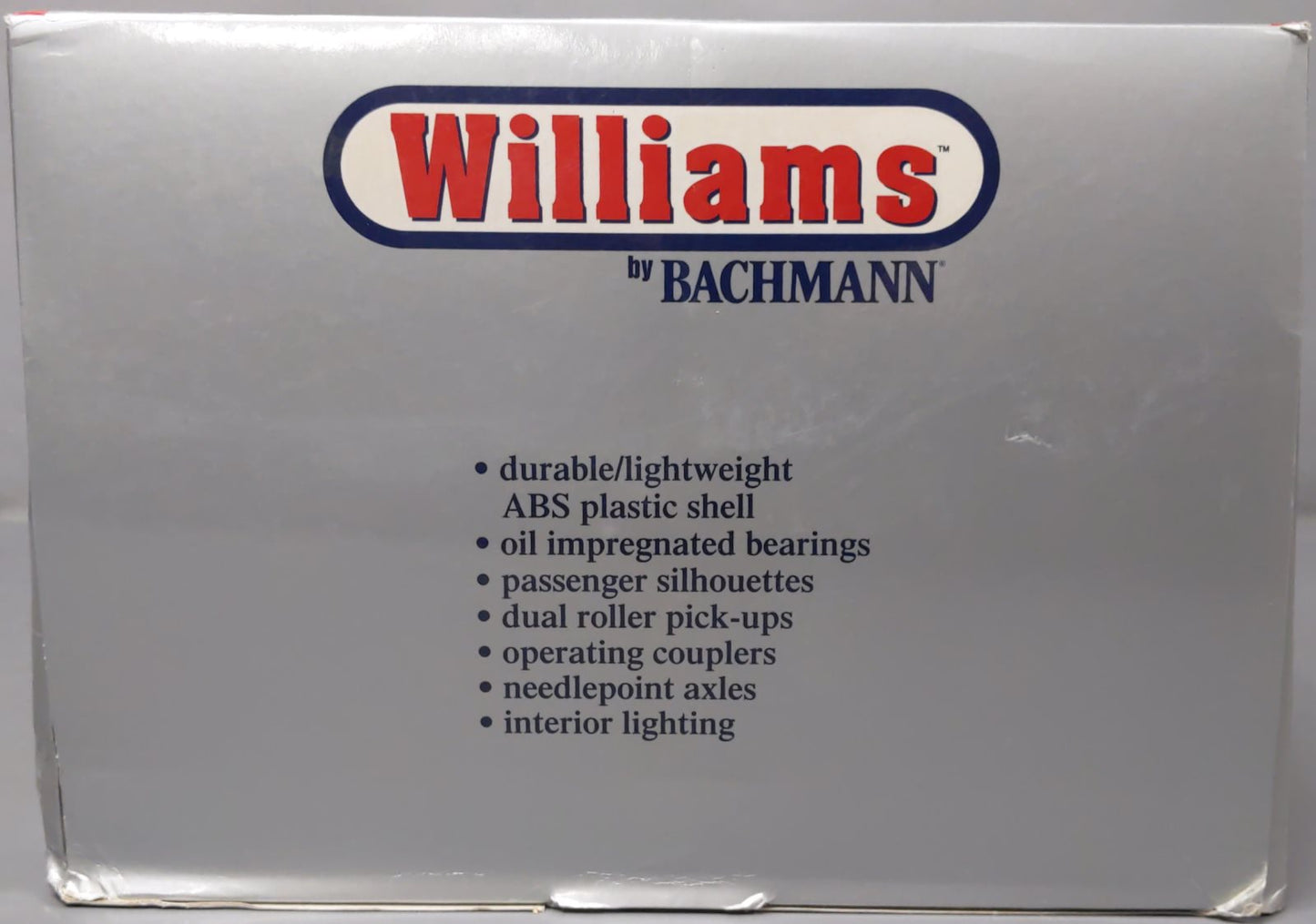 Williams 43158 O Gauge NYC 72 Ft. Streamline 4-Car Passenger Set LN/Box