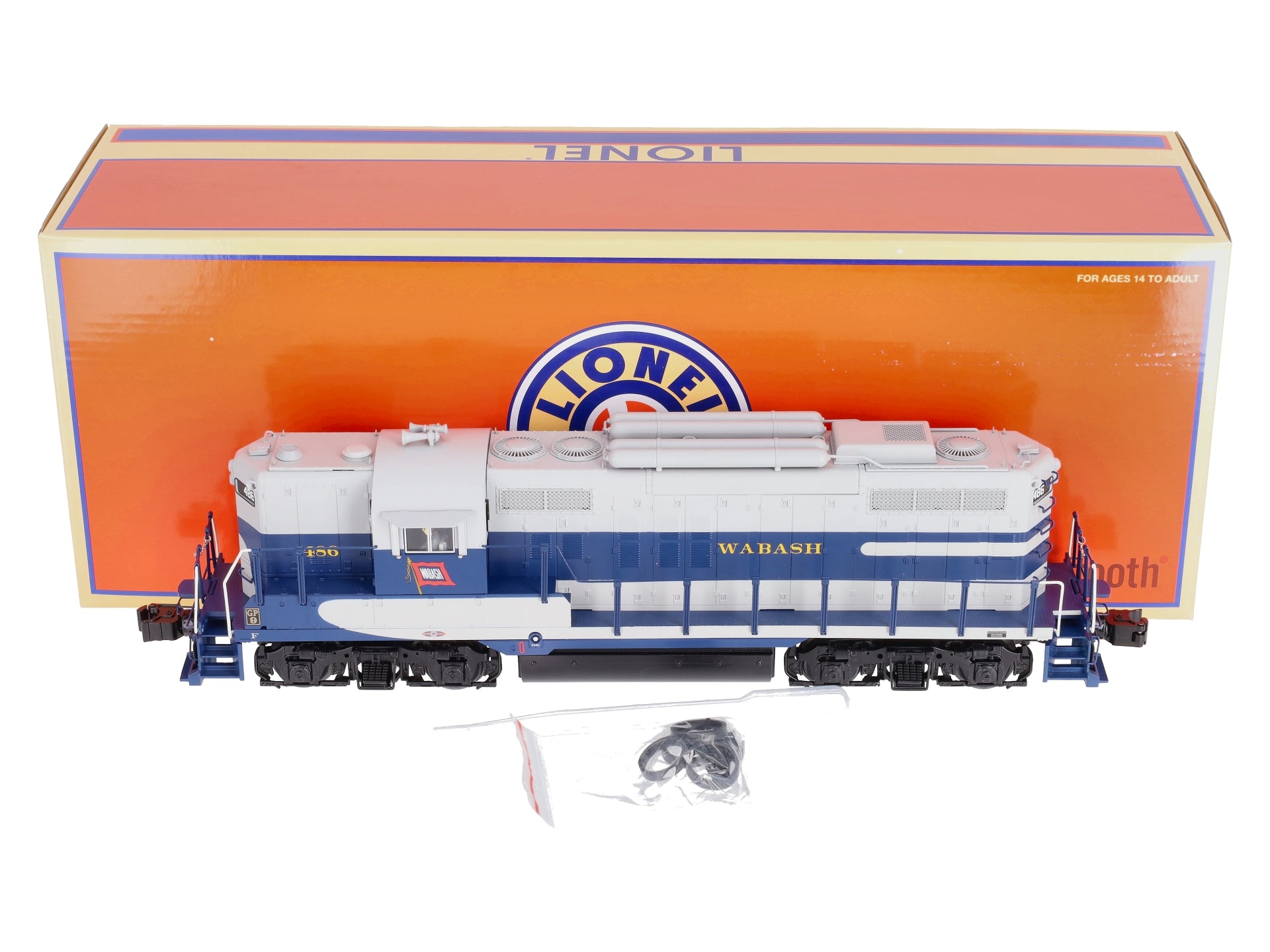 Lionel 6-84281 O Wabash Torpedo Legacy GP9 Diesel Locomotive with Bluetooth #486