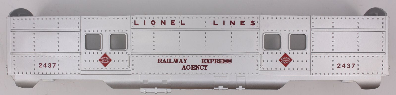 Lionel 52464-2 #2437 LCCA Rear Baggage Car Shell