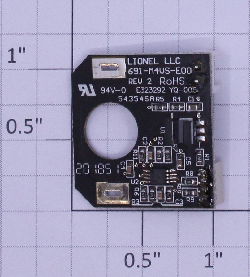 Lionel 691M4VSE01 Mabuchi Motor Sensor PCB Circuit Board