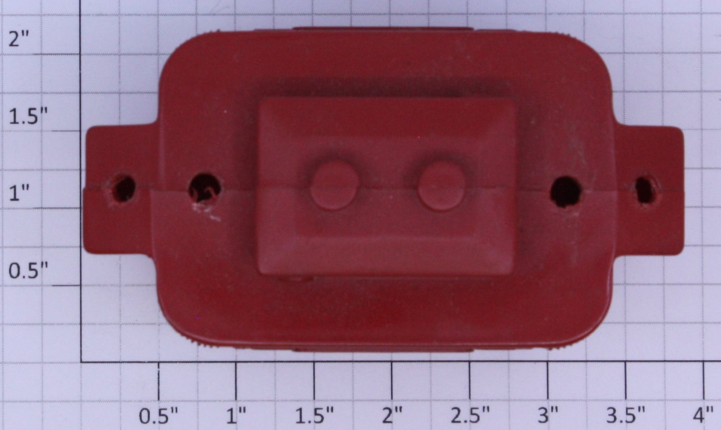 Lionel 19424-11  Red Edison Transformer without Insulators