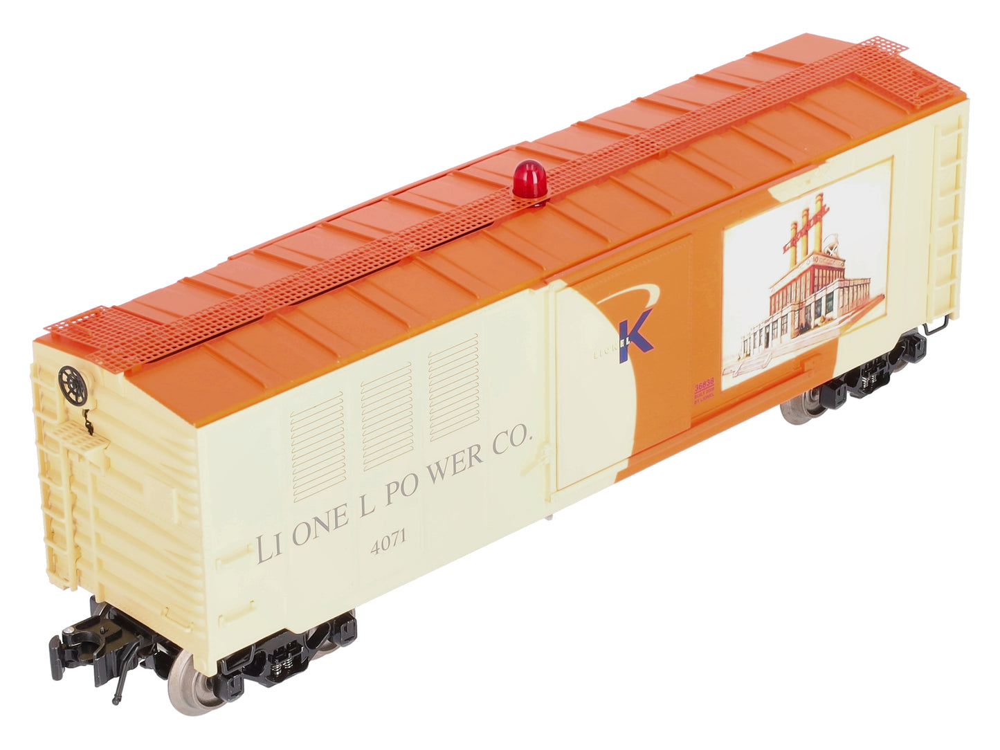 Lionel K-Line 6-36838 O Gauge Lionel Power Co. Voltmeter Car